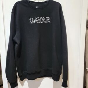 Savar Black Men's Sweater